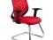 Krzesło Unique Mobi Skid czerwone