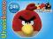 Ptak Angry Birds z dźwiękiem 13cm plusz czerwony