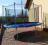 TRAMPOLINA OGRODOWA Z SIATKĄ 366cm PATIO 0zł wysył