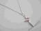 Łańcuszek pancerka 45cm + krzyżyk 3,8 g SREBRO 925
