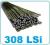 Drut nierdzewny TIG 2,4 mm H18N9 308 LSI 0,5 kg