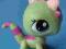 Littlest Pet Shop LPS Figurka JASZCZUR GEKON SMOK