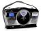 AUNA RCD-70 RADIO RETRO FM USB CD Baterie Czarne