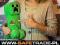 CREEPER XL Z DZWIEKIEM MASKOTKA MINECRAFT PLUSZ HD