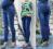 @@HIT@@ - SUPER JEANSOWE RURKI CIĄŻOWE  M S-XXL