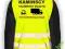 KAMIZELKA ODBLASKOWA KAMIZELKI Z LOGO NADRUK 100