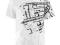 T-SHIRT THOR DLA DZIECI SCHEMATIC WHITE R. S_P-Ń