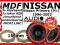 Głośniki dystanse MDF Nissan Primera P11 1996-2002