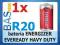 Bateria ENERGIZER _ EVEREADY R20 _ LR20 _ 1,5V