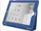 4world Etui ochronne dla iPad 2, SLIM niebieskie