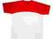 Koszulka Czerwona Sport Cotton-Touch XL