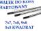 HARTOWANY WAŁEK PRĘT WAŁ OŚ NAPĘD DO KOSY 7F x 8mm