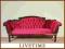 STYLOWA KANAPA sofa Chesterfield mahoń 79213e