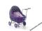 SMALL STUFF wiklinowy liliowy wózeczek dla lalek