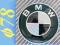 BMW 78mm CARBON emblemat logo znak znaki B.ŁADNY