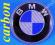 BMW 82mm CARBON emblemat E34 E36 E38 E39 E46 X1 Z3