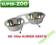 DINGO KOMPLET-DWIE MISKI METALOWE 2x0.32L 1-4521-2