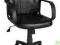 FOTEL BIUROWY QZY-2202D CX CZARNY EKOSKÓRA TILT