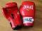 Rękawice bokserskie EVERLAST AIBA 10 oz skóra red