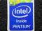 115 Nakl. Intel Inside Pentium Haswell Blue 15x21