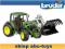 Bruder 02052 Traktor John Deere 6920 z ładowaczem