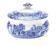 Cukiernica, porcelana BLUE ITALIAN,SPODE