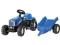 m-z ROLLY TOYS 013074 ciągnik New Holland pedały