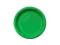 Talerzyki ZIELONE Emerald 23cm 8szt Urodziny Party