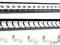 Patchpanel 18 x keystone RJ45 UTP Cat.5e 19