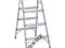 Drabina taboret 4 - stopniowy 8003 DRABEX