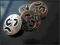GUZIKI OZDOBNE 20mm. METALOWE