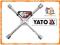 YATO KLUCZ KRZYŻAKOWY DO KÓŁ 17/19/21/22 YT0800 FV