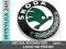LOGO EMBLEMAT ZNACZEK  NA PRZÓD SKODA ROOMSTER 06-