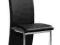 NOWOCZESNE KRZESŁO METALOWE 'K 112' czarne