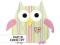 Wykrojniki sowa SIZZIX sówka OWL W-wa