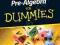 BASIC MATH AND PRE-ALGEBRA FOR DUMMIES Zegarelli