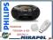 BOOMBOX PHILIPS AZ328 USB + PENDRIVE TOSHIBA 8 GB