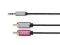 Kabel wtyk jack 3.5 - 2 RCA stereo 1.8m