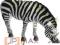 RECZNIE MALOWANA PASĄCA SIĘ ZEBRA SLCHLEICH