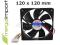 WENTYLATOR KOMPUTEROWY 120x120 mm WIATRAK FAN - FV