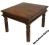 STOLIK LITE DREWNO INDIE PALISANDER STYLIZOWANY
