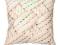 IKEA LISEL Poduszka, wzór sznurkowy, jasnobeżowy