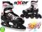2w1 ROLKI i ŁYŻWY ŁYŻWOROLKI AXER XTREME2