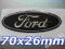 EMBLEMAT NA KOŁPAKI NAKLEJKI FORD 70x26mm nowe