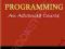 C PROGRAMMING - AN ADVANCED COURSE Noel Kalicharan