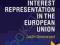 INTEREST REPRESENTATION IN THE EUROPEAN UNION