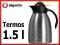 Termos 1.5 l. żółty ze stali nierdzewnej próżniowy