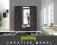 SZAFA GARDEROBA YORK 3 - RATY  - creative_mebel