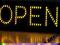 LED REKLAMA SZYLD DIODOWY OPEN 50x20 cm GWAR.