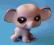 Littlest Pet Shop LPS Figurka SŁOŃ SŁONIK